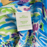 Lilly Pulitzer Women's Size S Blue Print Jumper