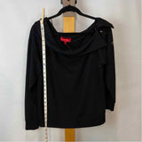 Jennifer Lopez Women's Size XL Black Solid Long Sleeve Shirt