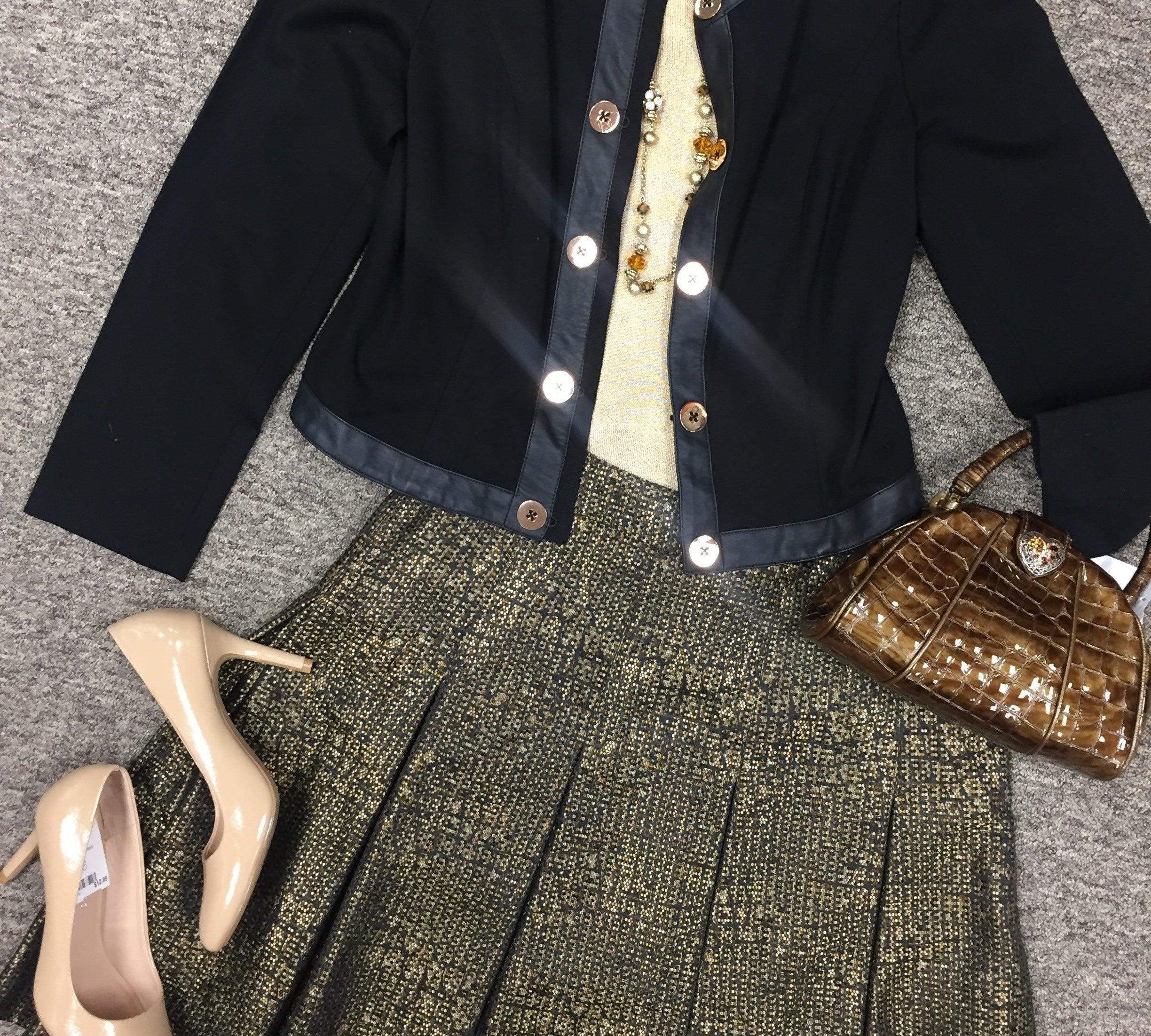 Carlisle Skirt - Gild the Lily