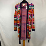 Moth Women's Size S Navy Abstract Cardigan