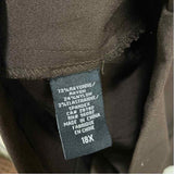Dalia Women's Size XL Brown Solid Jacket