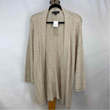 N Touch Women's Size S Beige Solid Cardigan