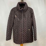 Marc New York Women's Size L Brown Quilted Coat