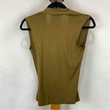 Banana Republic Women's Size XS Olive Solid Sleeveless Shirt