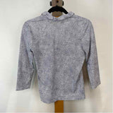 J. McLaughlin Women's Size XS Navy Speckled Long Sleeve Shirt