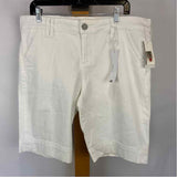 KUT Women's Size 16 White Solid Shorts