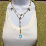 Gold Layer Drop Necklace - Gild the Lily