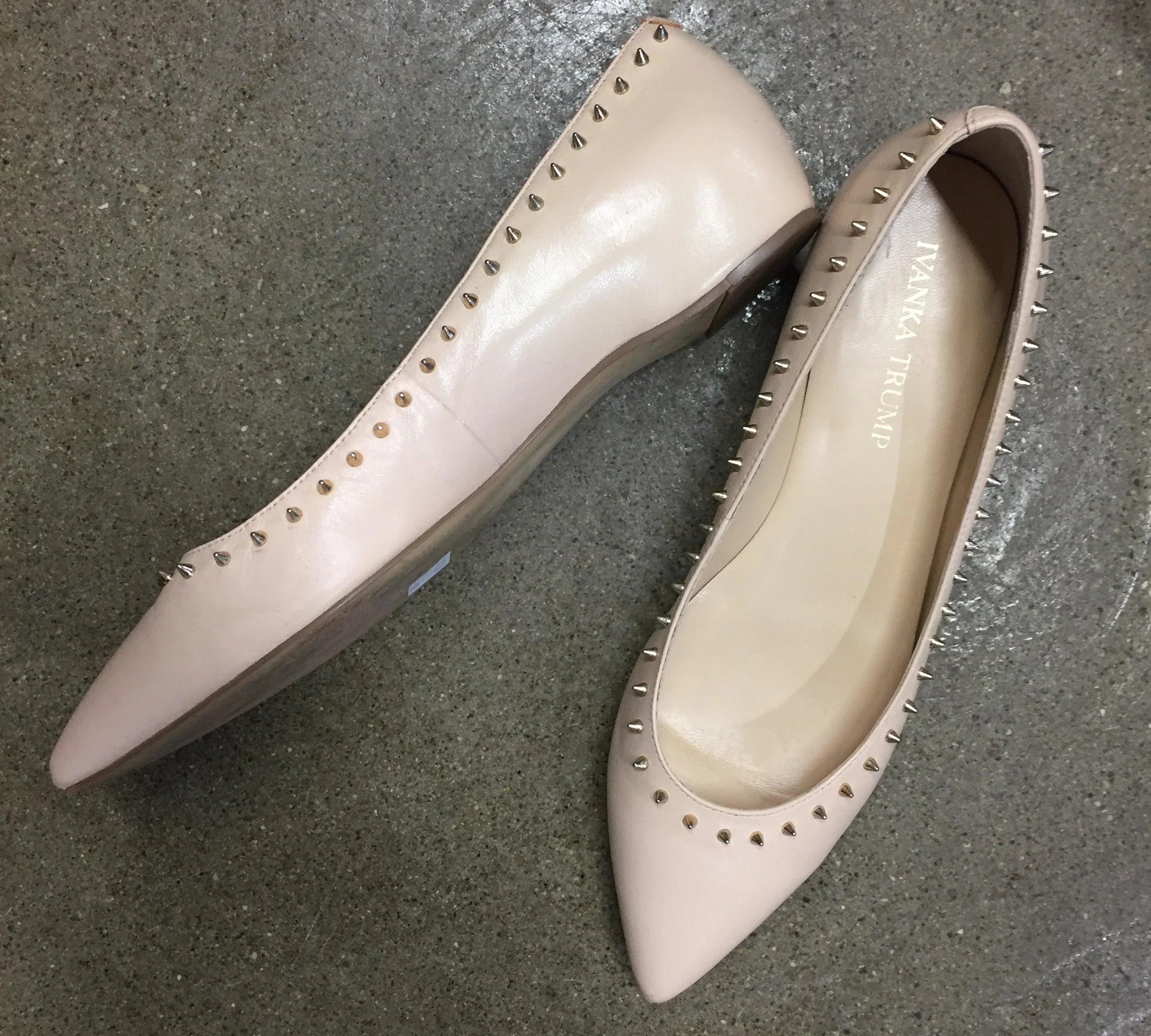 Ivanka Trump Flats, Size 7.5 - Gild the Lily